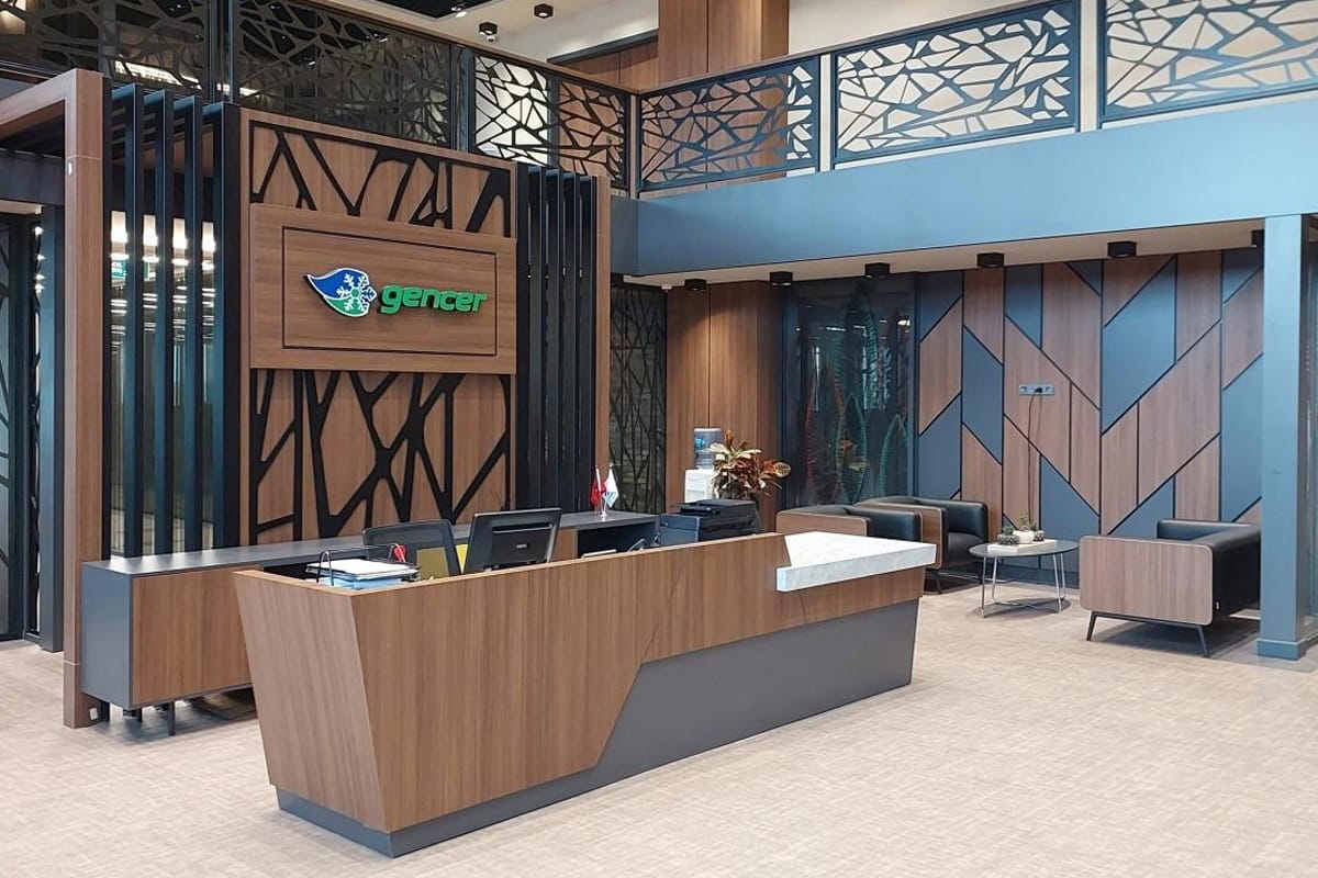 Gencer Kasa Kocaeli ofis yenileme projesi iç mekân uygulaması