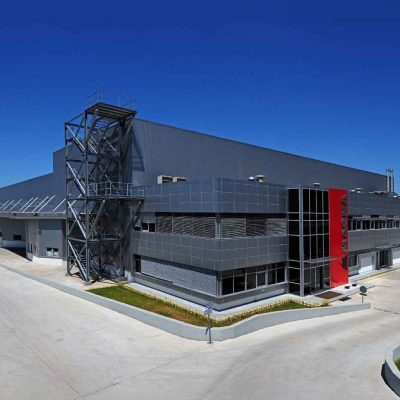 Magna tamamlanan fabrika ofis projesi
